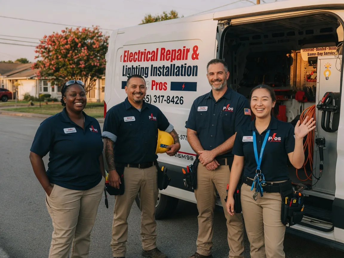 Licensed Electrician company in Hemphill, TX